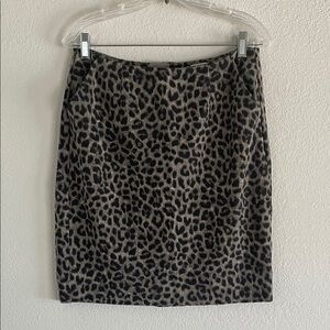 Cabi Leopard Print Women's Skirt